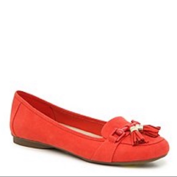 Anne Klein Shoes - New Anne Klein Orange Tassel Flats Size 8
